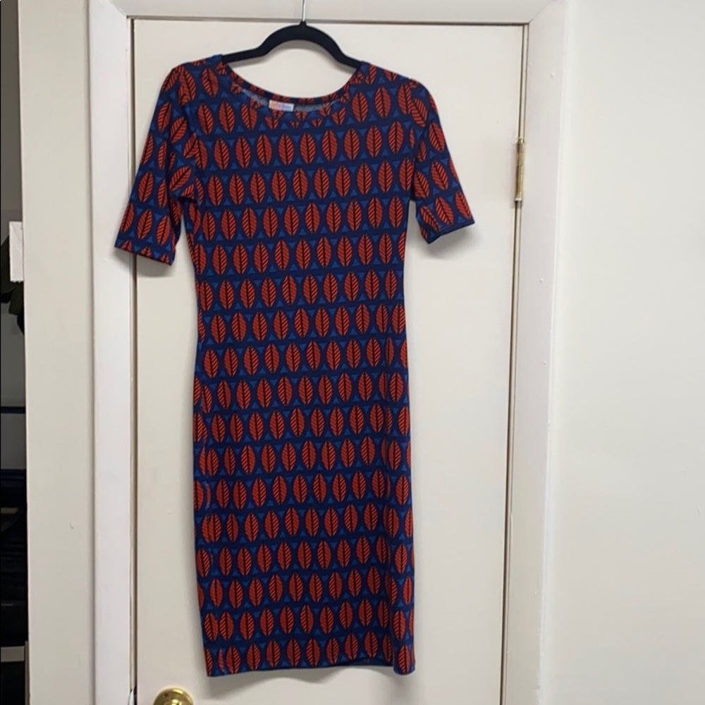 Patterned LuLaRoe Dress.